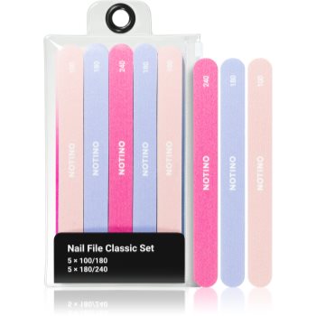 Notino Nail File Classic Set 100/180x5 180/240x5 set de pile - imagine 2
